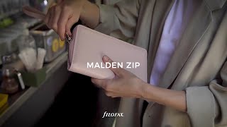 Malden Zip by Filofax  Perfect for on the go budgeting and planning [upl. by Auof167]