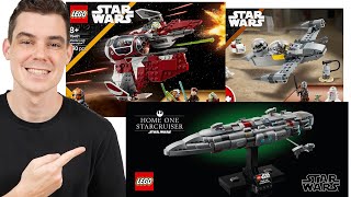 3 NEW LEGO Star Wars 2025 Set Pictures Overpriced [upl. by Birch]