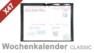 Der Wochenkalender quotCLASSICquot von X47  Final Cut X4724 [upl. by William]