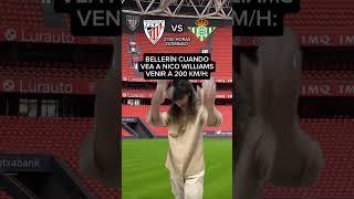 Athletic Club de Bilbao VS Real Betis Bellerin athletic viralfutbol laliga realbetis españa [upl. by Hamo895]