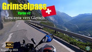 Suisse 2023  Col du Grimsel 2 en BMW 1250 GSA [upl. by Vassily]