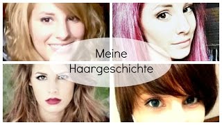 Meine HaarGeschichte  Pink Blond Brunette [upl. by Kanya]