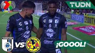 ¡SORPRESA Quiñones falla y Zúñiga MARCA  Querétaro 10 América  AP2023J8  Liga Mx  TUDN [upl. by Mellisa]