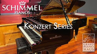 Schimmel Konzert Series Grand Pianos at Grand Piano Haus [upl. by Ecart]