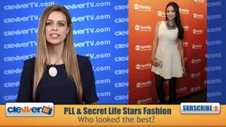 ABC Family Upfronts Ladies Fashion Recap Pretty Little Liars amp Secret Life [upl. by Ahilam]