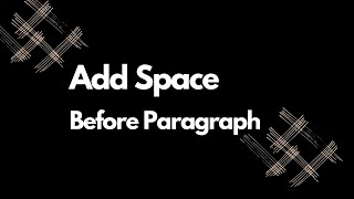 Cara Add Space Before Paragraph Tanpa Harus Enter [upl. by Diskin425]