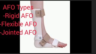 AFO for Foot Drop  How to choose proper AFO Know the best way footdrop orthosis Ankle Foot [upl. by Orban184]