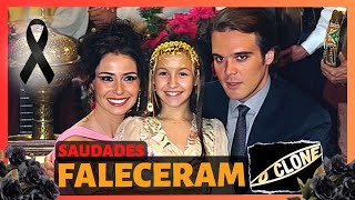 😭FALECIDOS 17 ATORES DA NOVELA O CLONE QUE JÁ FALECERAM ATORES FALECIDOS DA NOVELA O CLONE [upl. by Lizbeth679]