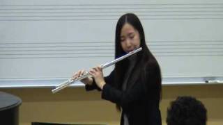 Eden Playing Flute at Recital  Fantaisie Op79 Faure [upl. by Streeter620]