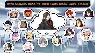 【FGO】What Chaldea Servants think about Zhuge Liang Waver [upl. by Aros]