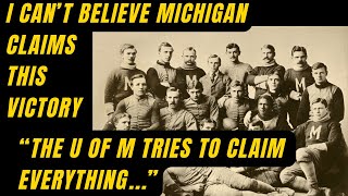 Remarkable Games 1892 Michigan  Oberlin  How Did Both Teams Claim Victory [upl. by Bullivant783]