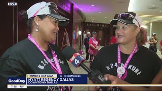 Hundreds will walk 60 miles for Komen 3Day Walk [upl. by Ryann127]