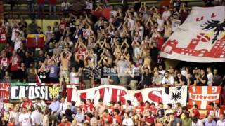 Il tifo degli Ultras Forlì contro Cento Gara 2 Finale Serie B 20152016 [upl. by Anitrak]