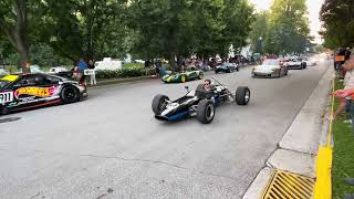 2021 Elkhart Lake Vintage Racecar Parade [upl. by Aicsila541]