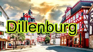 Dillenburg Germany 🇩🇪 Walking Tour 4K Video [upl. by Ahsem]