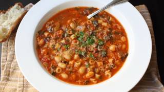 Minestrone Soup Recipe  Italian Vegetable and Pasta Soup [upl. by Knarf709]