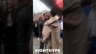 Devin Haney amp Ryan Garcia 2nd FACE TO FACE Encounter OUTSIDE of the Barclays Center [upl. by Llednyl]