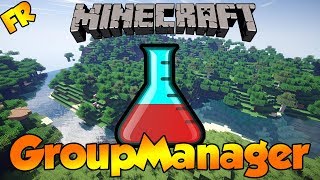 Minecraft Spigot Plugin  GroupManager  Tutoriel FR [upl. by Arratal]