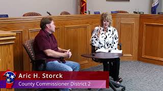 Aric Storck  District 2 Commissioner [upl. by Regnij648]