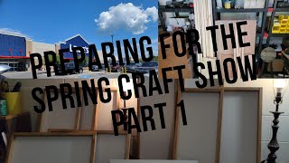 Spring Craft Fair DIY Part 1  Wood Signs [upl. by Enyahs]