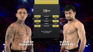 Габор Борарос vs Марат Гафуров  Gabor Boraros vs Marat Gafurov  ACA 172 [upl. by Ybbil445]