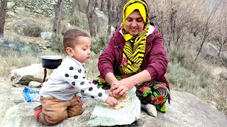 Walnut Tea  Hunza Tea  Walnut  Village cooking  Hunza Valley [upl. by Dimond]