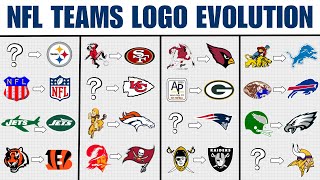 Evolution of Every NFL teams Logo [upl. by Crystal896]