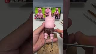 How to Make a Whimsical Muddy Boy Clay Figurine  Polymer Clay Tutorial [upl. by Atrebor607]