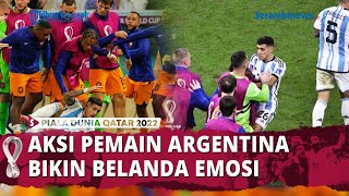 Pemain Argentina Sempat Bikin Ricuh Pertandingan Ketika Menghadapi Belanda di Piala Dunia Qatar 2022 [upl. by Cherin711]