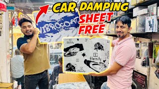 Car Audio Setup Sale 🔥 Car Damping Sheet Free 😱🔥 Car Audio Setup For All Cars [upl. by Paugh]