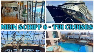 MEIN SCHIFF 6 elaborate ship tour incl Buffet TUI CRUISES [upl. by Pegg]