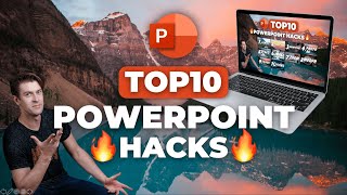 10 PowerPoint HACKS for 🔥Awesome Slides🔥 [upl. by Noirda]