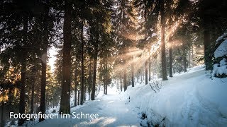 Fotografieren im Schnee [upl. by Iana366]