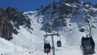 Couloir Tournier  Meribel GoPro Couloir [upl. by Noraj]