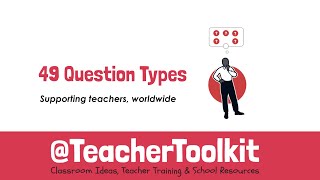 49 Question Types by TeacherToolkit [upl. by Yecniuq]