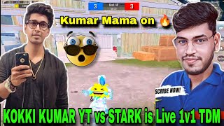 KOKKI KUMAR YT vs STARK is Live 1v1 TDM  PUBG MADAN  madan op  KOKKI KUMAR YT  MADAN [upl. by Ettenal677]