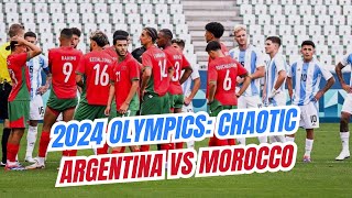 Olympics 2024 Argentina vs Morocco  Match Highlight [upl. by Warga930]