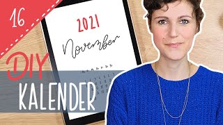 DIY WANDKALENDER schnell und minimalistisch  Geschenkidee [upl. by Iatnwahs]