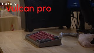 Noxary Vulcan Pro Keyboard Typing Sound Test [upl. by Celtic]