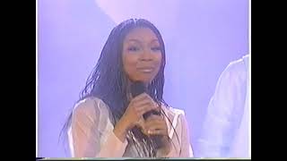 BRANDY FEAT MASE  quot TOP OF THE WORLD quot  LIVE [upl. by Maziar]