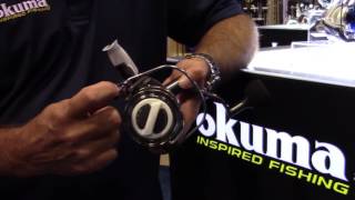 Okuma Trio Rex Salt Reel at ICAST 2016 [upl. by Abocaj]