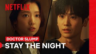 Park Hungsik ask Park Shinhye to Stay the Night  Doctor Slump  Netflix Philippines [upl. by Auqenahs]