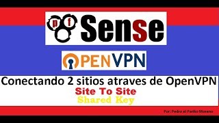 Video 13 Pfsense OpenVPN Site 2 Site Shared Key [upl. by Anivas]