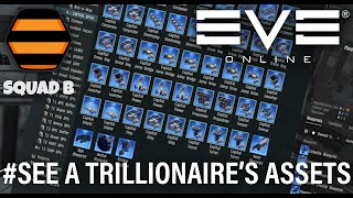 EVE Online Trillionaire Asset Tour eveonline gaming dust514 [upl. by Oregolac]