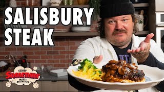 A Salisbury Steak That Cures All  Cookin Somethin w Matty Matheson [upl. by Yanad]