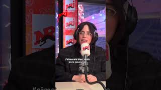 Quand Billie Eilish parle français 😍🇫🇷 nrj [upl. by Schulz]