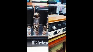 美國新進口的 MCINTOSH 音響界的極品組合McIntosh C22  MC275 全膽前後級 [upl. by Krysta]