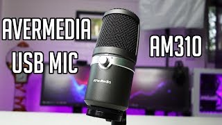 AVerMedia Microphone AM310  UNBOXING amp SETUP [upl. by Kumler793]