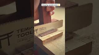 How to install Amazing wooden ￼T joints 2 Peace woodwork diy shorts trend trending wooden [upl. by Eibber]