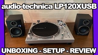 Audio Technica ATLP120XUSB Unboxing Setup and Review [upl. by Nhtanhoj]